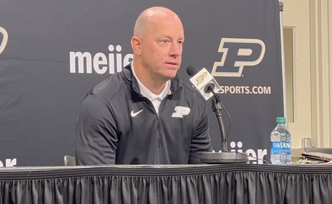 Purdue coach Jeff Brohm