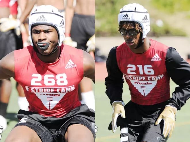 Mark Perry (left) and Jaylen Martin (right) are CU's newest defensive back commits