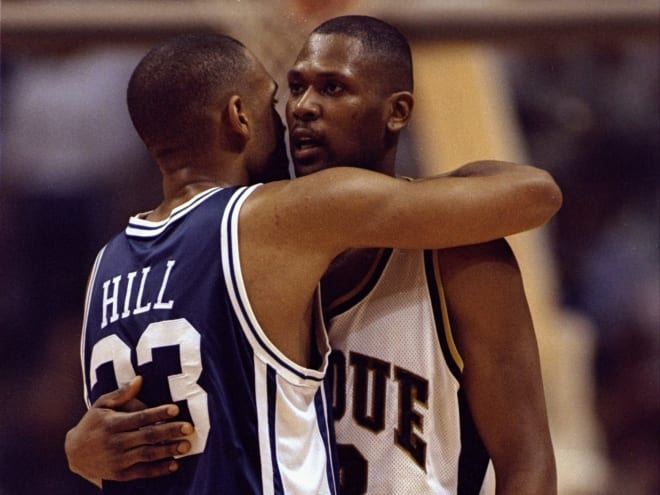 A back injury limited the effectiveness of Glenn Robinson, who had just 13 points in a 69-60 Elite Eight defeat to Duke. It was the Big Dog's final game in Gold and Black.