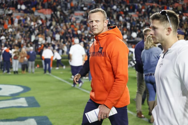 Bryan Harsin returns for his second season at Auburn in 2022.