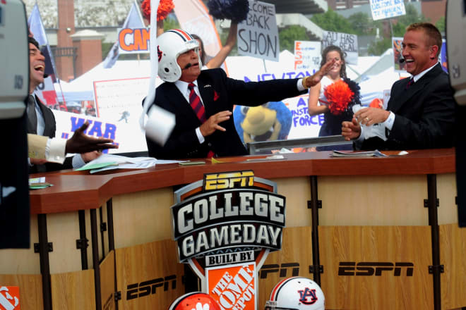 ESPN has helped elevate college football into a billion dollar business.