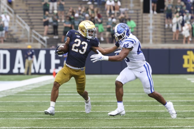 Inside Kyren Williams' Self-Started Process Of Becoming Notre Dame  Football's Top Running Back
