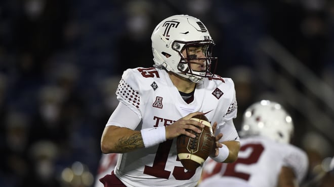 Anthony Russo ran for two touchdowns and threw for another but also tossed a costly interception late in the first half and missed on a 2-point conversion attempt as Temple tried to tie the game and send it to overtime. 
