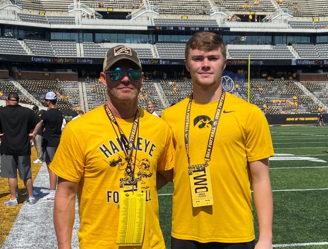 Cole Filloon, son of former Hawkeye Jon Filloon, added a preferred walk-on opportunity from Iowa today.