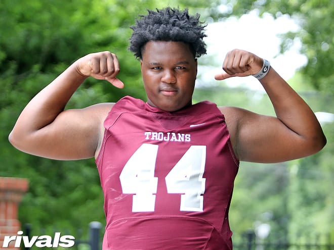Albany (Ga.) Dougherty defensive tackle and Notre Dame Fighting Irish football recruiting target Stantavious Smith