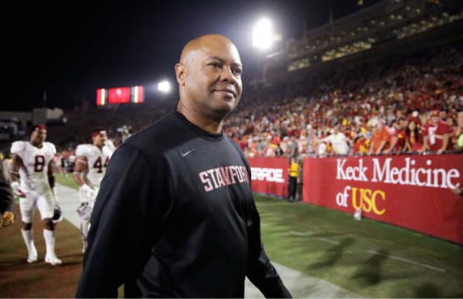 Stanford's David Shaw boasts a 4-2 record versus the Fighting Irish, including a 3-0 mark in Palo Alto.