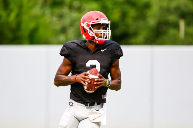 D'Wan Mathis could be Georgia's starting quarterback this weekend.
