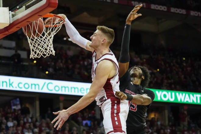 Redshirt senior Micah Potter was named one of 20 candidates for the Kareem Abdul-Jabbar Award. 