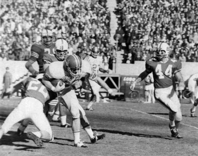 Temperature at kickoff between Houston and NC State in 1968 was 36 degrees.