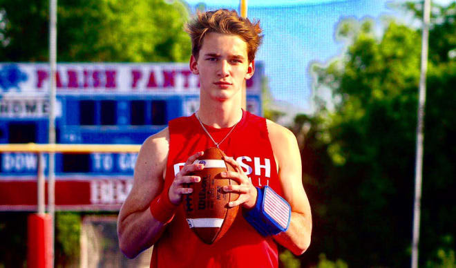 SMU quarterback commit Preston Stone