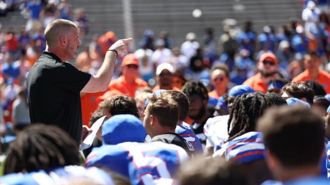 Florida coach Billy Napier will need to show some improvement this fall.