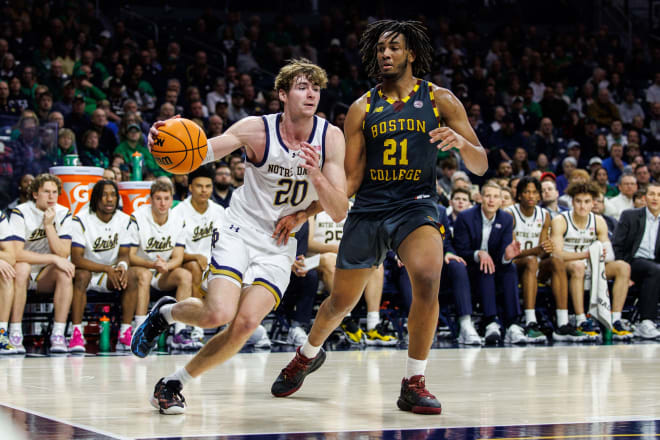 Notre Dame men's basketball dropped its fourth consecutive game on Saturday. The Irish suffered from turnovers at key moments and a drop in defensive performance in the second half.