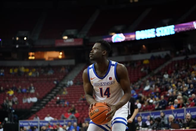 Emmanuel Akot scored a team-high 22 points, his fifth time this season leading the team in scoring…third 20-point game this season…highest scoring output since putting up 23 points against Nevada, Jan. 12…had reached double figures by halftime, scoring a game-high 14 on 5-of-7 shooting, including 3-of-4 from 3-point range…finished the game going 8-of-15 from the floor and 4-of-8 from beyond the arc…was his 15th game of the season in double figures, but just his second since the start of February…the Broncos are 12-3 when Akot scores 10-or-more.