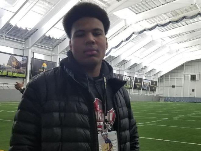 2020 OL prospect Nicholas Dawkins is pumped to receive an offer from Army West Point on Saturday