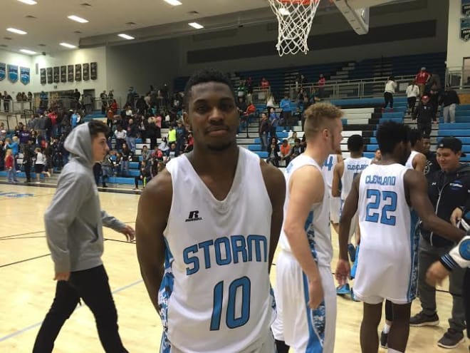 Marcus Williams of Clevelnad led the Storm with 18 points on the night