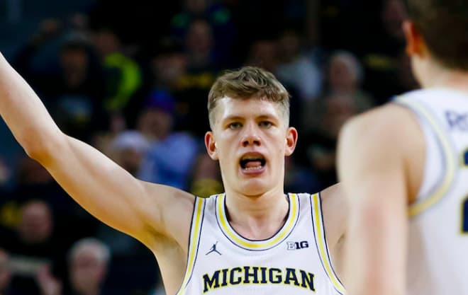 Moe Wagner scored 22 of his 24 points in the first half against Purdue. 