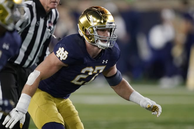 Notre Dame Fighting Irish Football: The View From Outside Looking In - One  Foot Down
