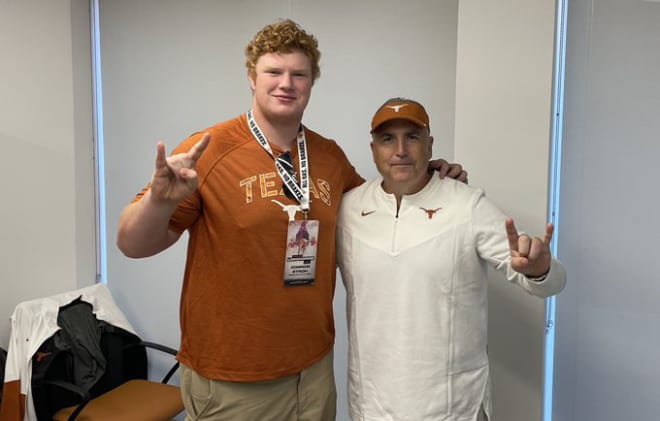 Connor Stroh will take a Texas visit later this month. 