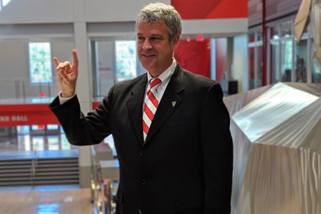 NC State Wolfpack athletics director Boo Corrigan