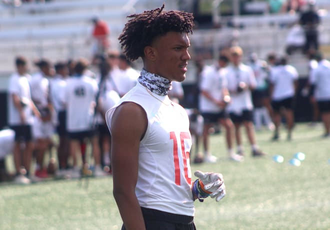 In-state wide receiver Tyrell Henry holds a Michigan Wolverines recruiting offer from Jim Harbaugh.
