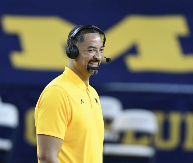 Michigan Wolverines basketball coach Juwan Howard