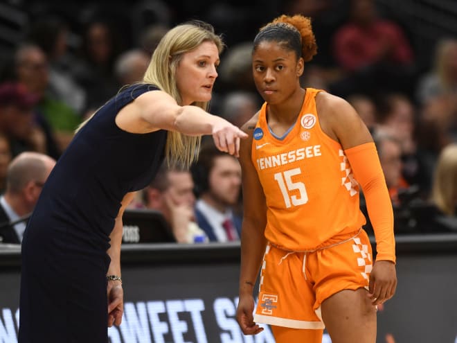 Jasmine Powell played her first season at Tennessee last year.