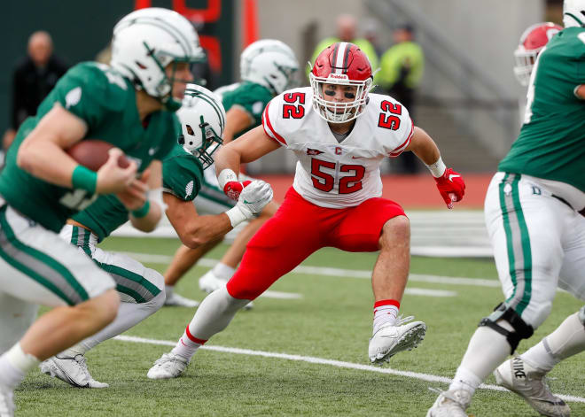 Taylor led Cornell with 74 tackles in 2023 and was the program's defensive player of the year.