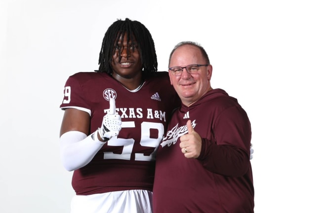 Chace Sims is the newest Aggie defensive lineman.