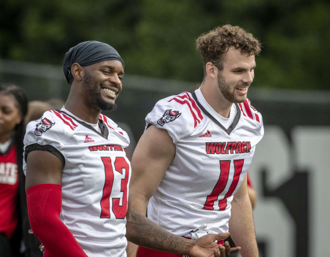 NC State Wolfpack football linebacker Payton Wilson