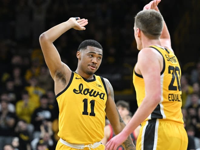 Yellow iowa basketball store jersey