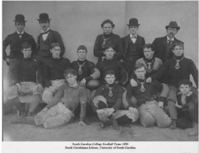 Coach H.W. Whaley's 1896 South Carolina College Football Team