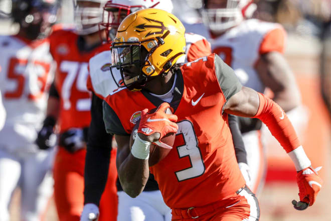 Former ASU RB Rachaad White impresses during Senior Bowl week