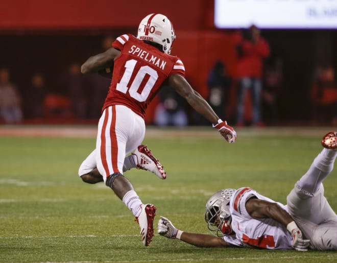 Sophomore wideout J.D. Spielman has all the tools to thrive in new Nebraska coach Scott Frost's potent offensive system.
