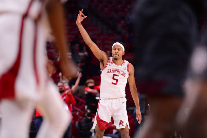 Moses Moody picked up several postseason awards Tuesday, including SEC Freshman of the Year.