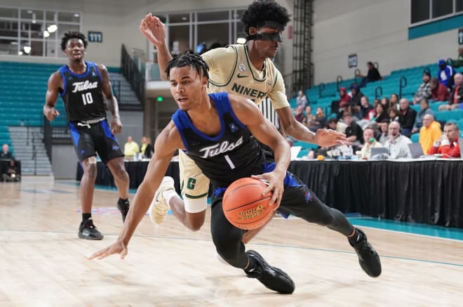 Sam Griffin scored 21 points for Tulsa against Charlotte.