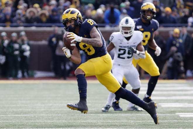 Sophomore wide receiver Ronnie Bell and the Wolverines ran away from Michigan State all day.