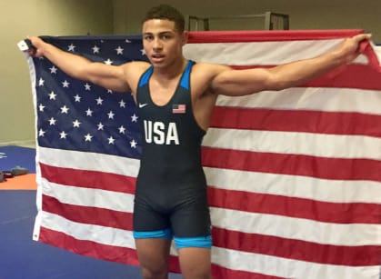 A Maryland native, Brooks won a world title in freestyle in September. He committed to PSU Thursday.