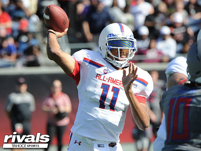 5-star Kellen Mond hits the practice field for the first time Wednesday.