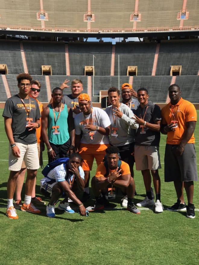 Tennessee's 2018 commits ... plus one. 🤔
