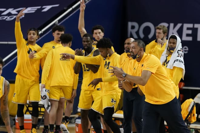 Michigan Wolverines basketball head coach Juwan Howard and his club are the 2021 regular-season Big Ten champions.