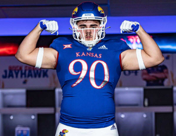 Carpenter gave a verbal commitment to the Jayhawks