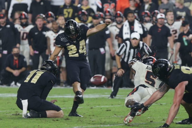 New kicker Mitchell Fineran is off to a sterling start.