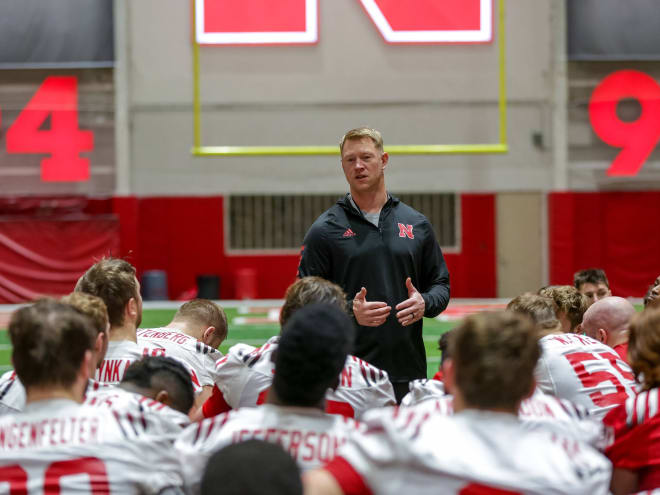New Nebraska head coach Scott Frost said his first spring practice on Friday morning couldn't have been much better.