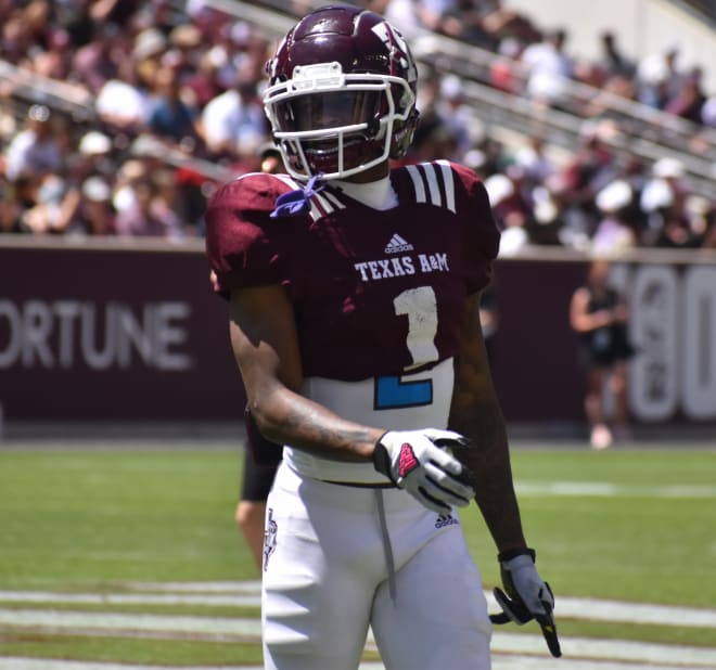 Aggies Football: Texas A&M's Evan Stewart lands in Top 10 WR rankings