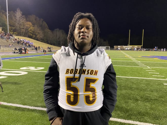 Concord (N.C.) Robinson junior nose tackle D'Nas White is ranked No. 9 overall in the state of North Carolina by Rivals.com in the class of 2024.