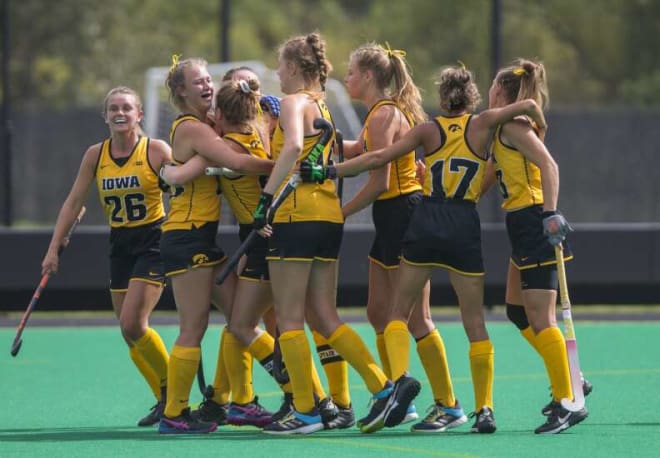 The Iowa field hockey team faces a challenging schedule this season. 