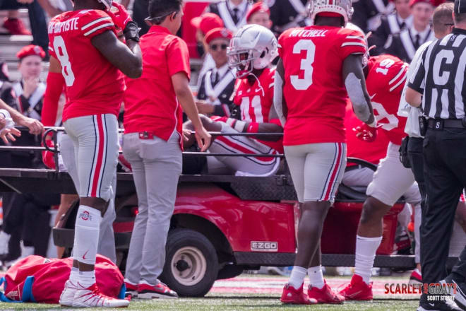 Then-senior Josh Proctor suffered a season-ending leg injury in Week 2 during the 2021 season.