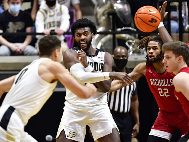 Trevion Williams had another dominating performance in Purdue's 104-90 win over Nicholls.