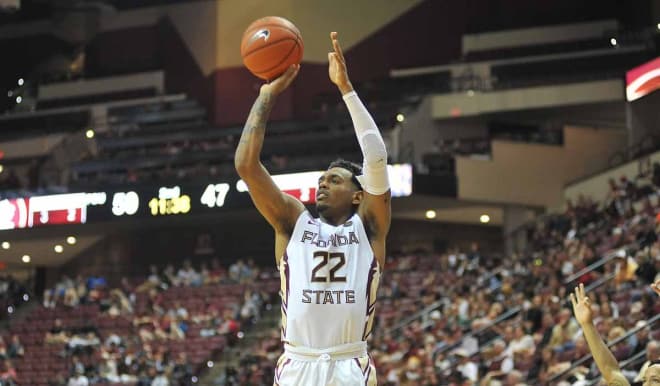 Junior guard Xavier Rathan-Mayes was in contention for a triple-double in Florida State's win over Nicholls State on Thursday.
