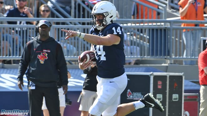 Penn State quarterback Sean Clifford feels as if he will be 100 percent for Saturday's showdown with Ohio State. BWI photo